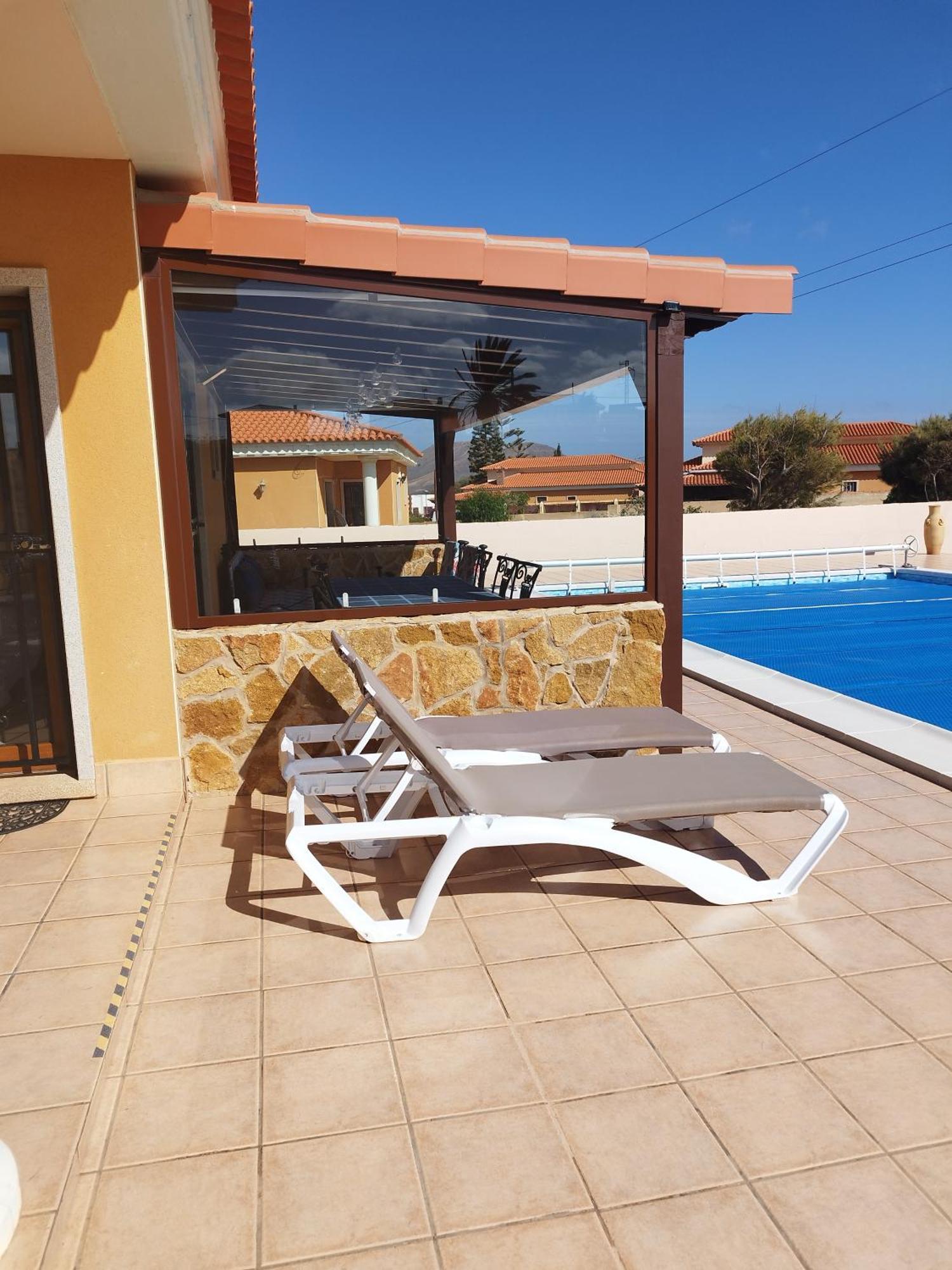 Villa Casa Del Sol 3 Bedroom Villa With Private Solar Covered 12M X 6M Pool Minimum Stay 7 Nights Chromecast And Wifi Throughout The Property Triquivijate Dış mekan fotoğraf